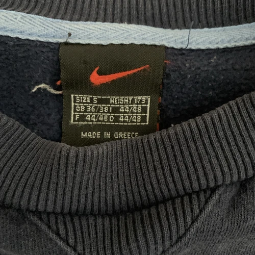 Vintage Nike Big Logo Spellout Crewneck Sweatshirt Y2K Small