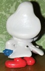 Vintage Schleich Peyo 1981 PVC Figurine Papa Smurf Sea Captain — photo 4