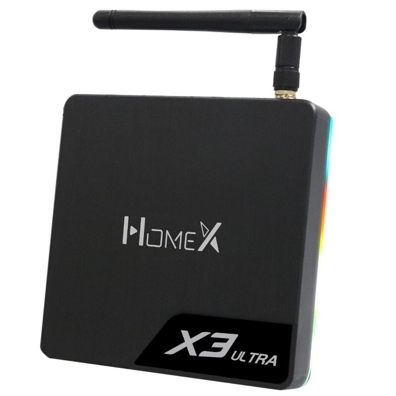 HomeX X3 Ultra TV BOX AI Android TVbox AU WiFi Live TV