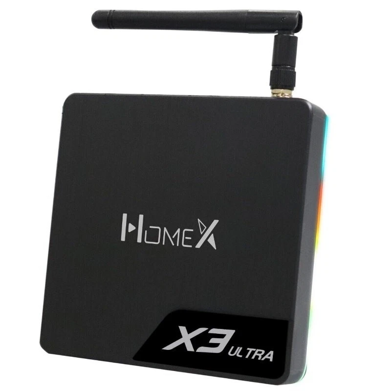 HomeX X3 Ultra TV BOX AI Android TVbox AU WiFi Live TV