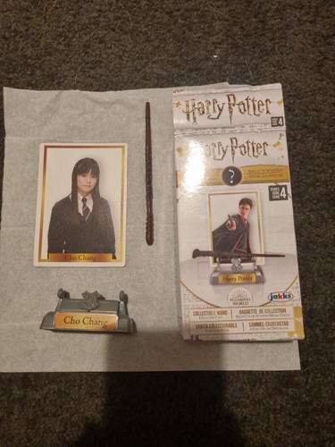 As New Harry Potter 4" DieCast Collectible Wand Blind Box CHO CHANG Ex-display