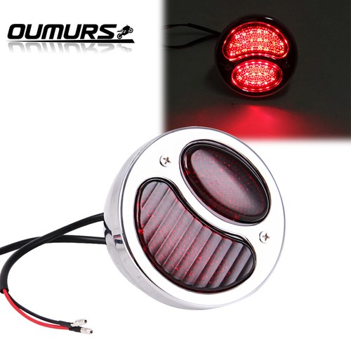 Luz trasera de duolamper para Ford Stop Tail de acero modelo A 1928-1931 1929 1930 EE. UU. - Imagen 2 de 12