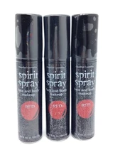 3 Pack Classified Cosmetics Spirit Spray Body Paint Face Makeup Costume New Red