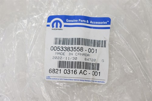NEW OEM Mopar Rear Right Wheel Arch Molding 68210316AC Jeep Cherokee 2014-2018 - Picture 2 of 7