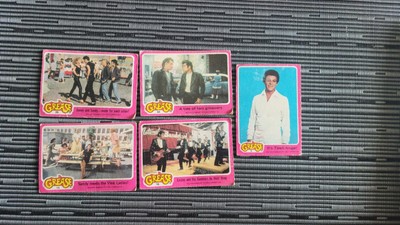 Lot Of 5 Grease Collectible Trading Cards