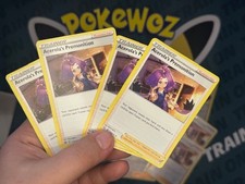 Acerola's Premonition Uncommon SWSH09: Brilliant Stars 129/172 NM 4cards
