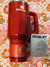 Target ELF x Stanley H2.0 Flowstate 40oz Stainless Steel Tumbler Red Delicious
