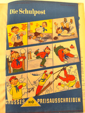 DDR Zeitung Die Schulpost 1955 Heft 1 bis 12 FDJ Jungpioniere Pioniere Comic