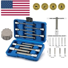 Heavy-Duty 6" XZN Spline Bit Socket Set for Professional Mechanics – 3/8" & 1/2"