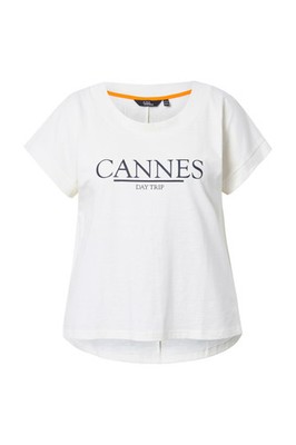 Ulla Popken Damen große Größen T Shirt Schriftmotiv Oversized Rundhals
