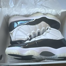Jordan Air Jordan 11 sz 12 Basketball Sneakers White/Black CT8012-170