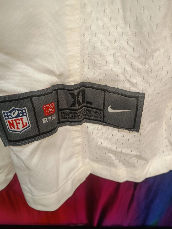 Camiseta Nike Cam Newton Carolina Panthers #1 blanca NFL On Field para hombre talla XL Foto 2 de 4