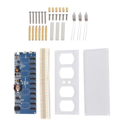 RGB Light Nixie Tube PCBA Kit Digital Clock Circuit Board Kit Without Tubes K