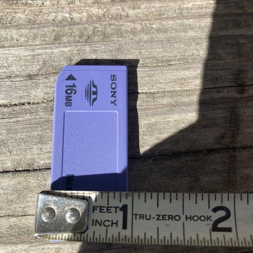 Sony Genuine Memory Stick 16MB MSA-16A Camera Memory Card Magic Gate - Picture 8 of 8