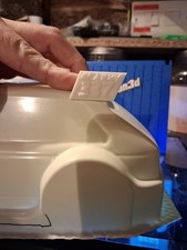 Kamtec, Mardave 1/12th side number fins , strong personalised, abs, 1300, 1 pair