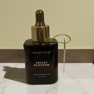 Sand + Fog Velvet Blossom Eau De Parfum Oil 1.7 oz   Dropper Bottle   Floral