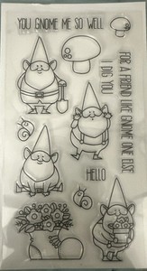 NEW You Gnome Me So Well Stamp Set