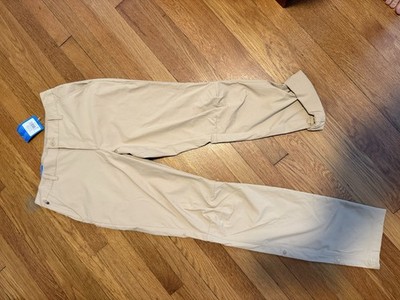 Columbia Royce Peak Omni-Shield Beige Pants 40W Regular Straight NWT