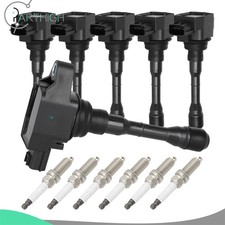 6 Ignition Coils + 6 Spark Plugs For INFINITI QX55 2022 QX50 2019-22 2.0L UF819