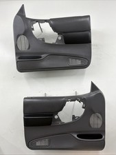 1995-2001 Ford Ranger Set Of Front Interior Power Door Panels Oem Gray
