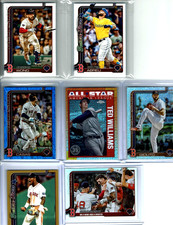 2025 Topps Series 1 & 2 Baseball Boston Red Sox Team Set 23 Base Cards + WOW +
