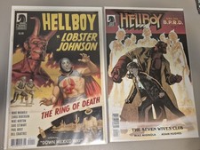 Hellboy vs Lobster Johnson #0 2019 Dark Horse Comics Hellboy And Bprd 1 Hughes