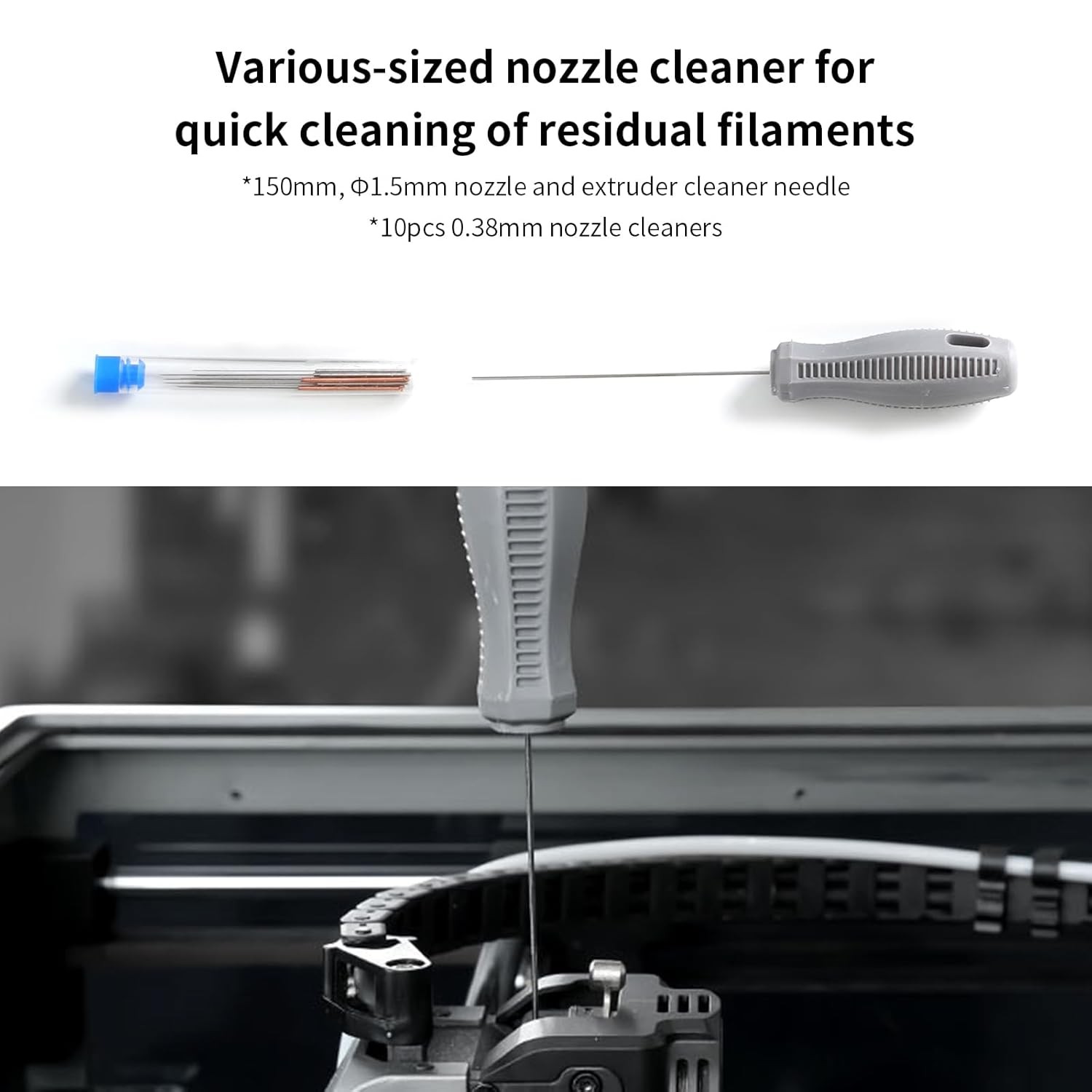 3D Drucker Werkzeug Set 74-teilig für Modell-Nachbearbeitung - Bild 4