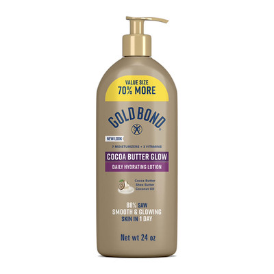 Cocoa Butter Glow Daily Hydrating Lotion with Cocoa Shea Butter & Coconut Oil, E