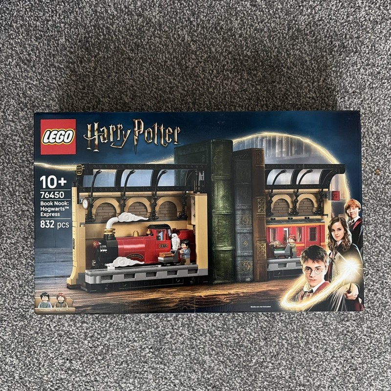 LEGO Harry Potter 76450 Hogwarts Express Book Nook Brand New and Sealed