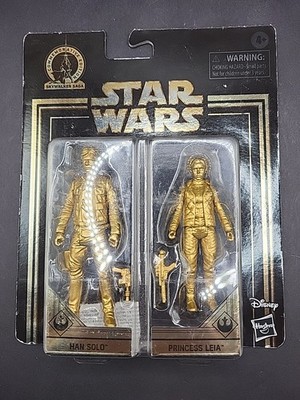 Star Wars Commemorative Exclusive Saga Gold Han Solo - Princess Leia