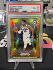 2023 Prizm Deca Tobias Harris Gold /10 PSA 10