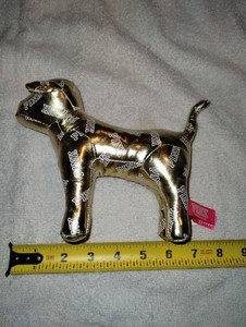 Victoria's Secret Pink Stuffed Gold Pig