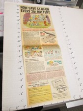 newspaper ad 1964 DYNAMIC rechargeable battery Ideal King Zor Odd Ogg toy