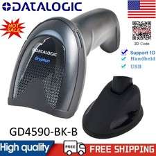 Datalogic Gryphon GD4590 2D Handheld USB Barcode Scanner QR Code Reader W/ Base