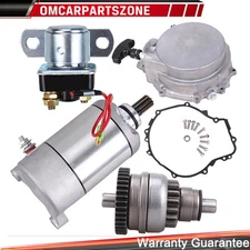 For 96-13 Polaris Sportsman 500 HO ATV Recoil Starter w/ Relay Pull Start Drive
