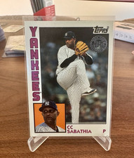 2019 Topps Update CC Sabathia 1984 35th Anniversary New York Yankees HOF