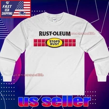 NEW SHIRT RUSTOLEUM LOGO LONG SLEEVE T-SHIRT FUNNY USA UNISEX SIZE S-5XL