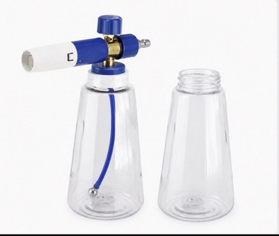 MJJC Like Foam Cannon PLUS extra bottle. BRASS ,Quick Connect, swivel , BIG FOAM