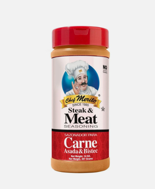 Chef Merito Carne Asada Meat Seasoning, 14 Ounce