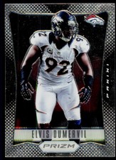 2012 Panini Prizm Elvis Dumervil 58 Denver Broncos