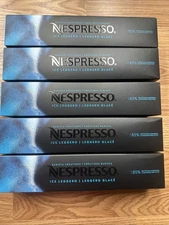 Nespresso Capsules Vertuo, Ice Leggero, 50-Count Double Espresso Coffee Pods
