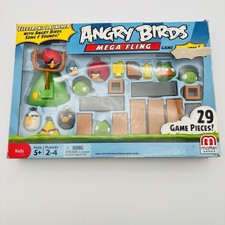 Angry Birds Mega Fling 2011 Mattel X9272 Game Set / Fully Complete/ VG Condition