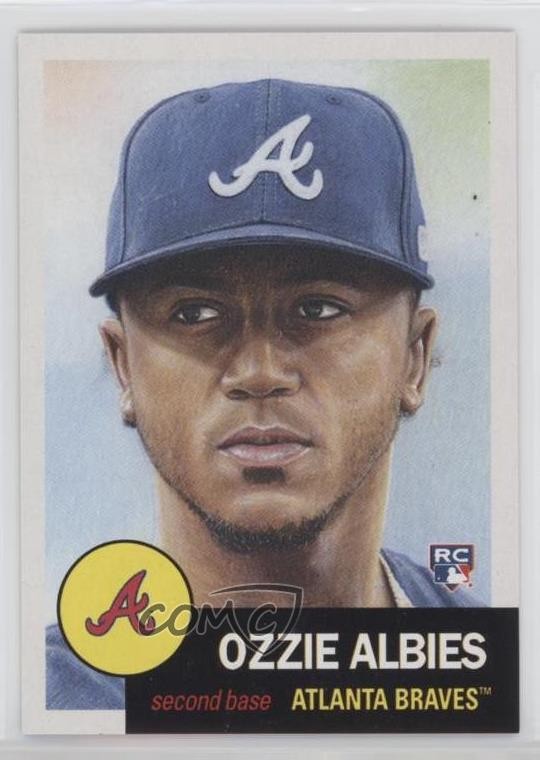 2018 Topps Living Set Online Exclusive /14036 Ozzie Albies #32 fo7