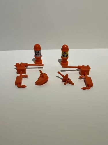 Vintage TMNT 1989 Accessories for Ninja Turtles Party Wagon