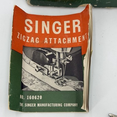 Vintage Singer Sewing Machine Zigzag Attachment #160620 | eBay
