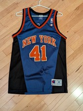 Glen Rice New York Knicks Jersey Champion 40