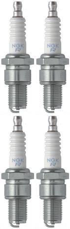 Set of 4 NGK Standard Spark Plugs for Arctic Cat AB25F4 SUZUKI Engine 250cc