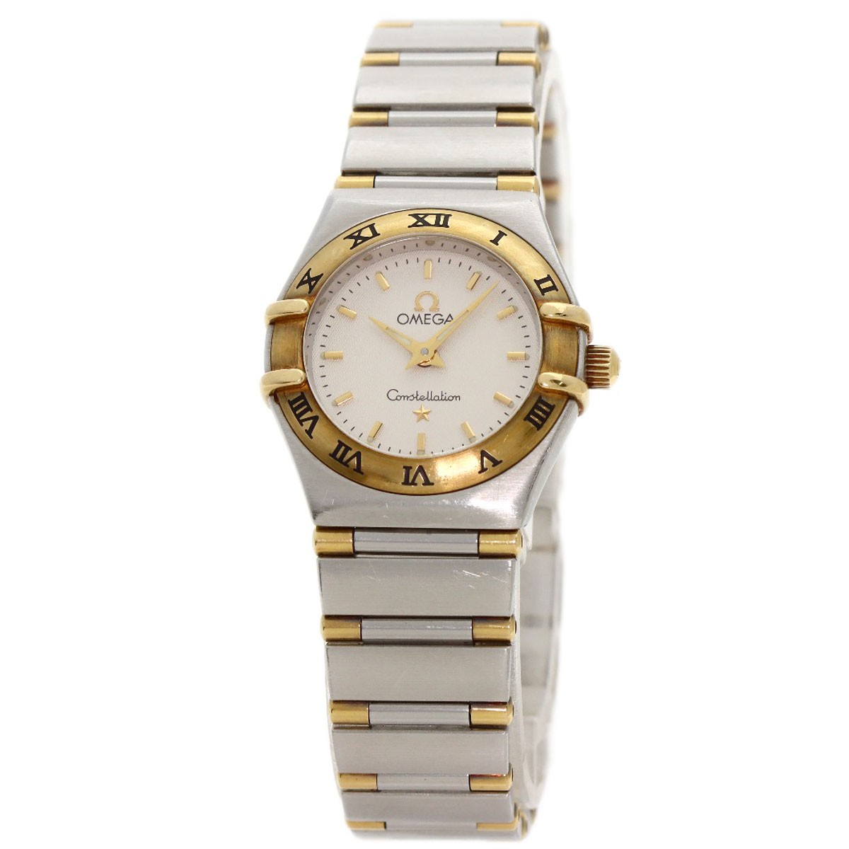 OMEGA Constellation Ladies Watch 1362.70 Stainless Steel & 18K Yellow Gold