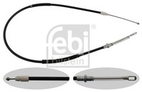 Hinten Febi Bilstein 37273 Seilzug, Feststellbremse FüR MERCEDES-BENZ,VW