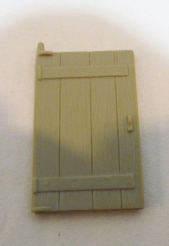 MARX ORIGINAL SMALL GRAY DOOR PART for 1970's GUNS OF NAVARONE PLAYSET MOUNTAIN